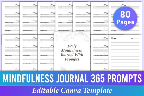 365 Day Mindfulness Journal with Prompts: A Pragmatic Approach to Building Daily Awareness