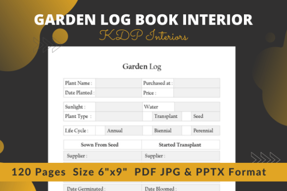 Garden Log Book Interiors for KDP: What They Are and Why Gardeners Keep Coming Back to Them