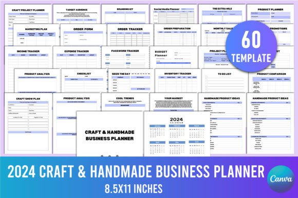 Taming the Chaos Behind Your Handmade Hustle with a Craft Handmade Business Planner