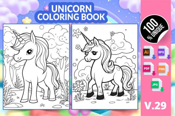 Unicorn Coloring Book KDP Interior V29: A Practical Evaluation for Self-Publishers