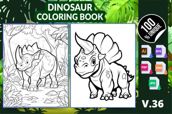 Unlocking Creativity and Profit: The Ultimate Guide to Dinosaur Coloring Book Interiors for KDP